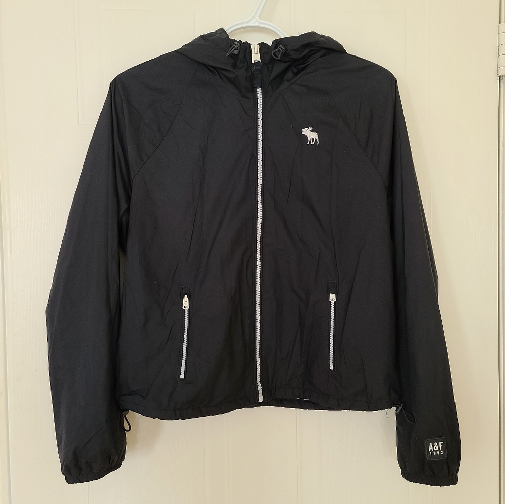 Abercrombie & Fitch Light Spring Jacket, Small, Navy Blue.